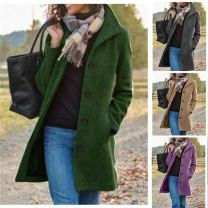 Women's Winter Long Sleeved Coat