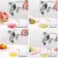 ⚡【Stainless Steel Juicer】Blend a “Vitamin Tornado” in 30 Seconds! 🍹🔥