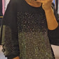 🎉𝐁𝐥𝐚𝐜𝐤 𝐅𝐫𝐢𝐝𝐚𝐲 𝐒𝐚𝐥𝐞 🎉Women's Fashion Shiny Oversized 2-Piece Set