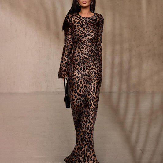 50%off🔥🎅Pre-Christmas Special🎄Women's Sexy Leopard Dress