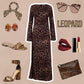 50%off🔥🎅Pre-Christmas Special🎄Women's Sexy Leopard Dress