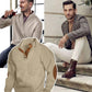 🎅Xmas Sales - 61% OFF🎄Men's Casual Long Sleeve Pullover with Elbow Patches