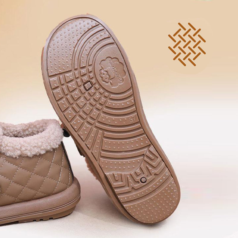Women's Winter Plush Slip-On Flat Shoes