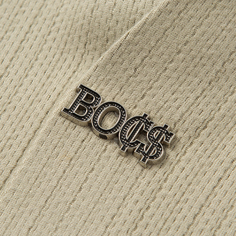 Casual Long-Sleeved Shirt in Skin-Friendly Fabric