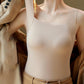 2-Piece Set💕Women’s U Neck Thermal Tank Tops with Built-In Bra