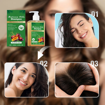 🏆Buy 3 Get 2 Free ✨👧Batana Oil Shampoo with Rosemary Extract🌸