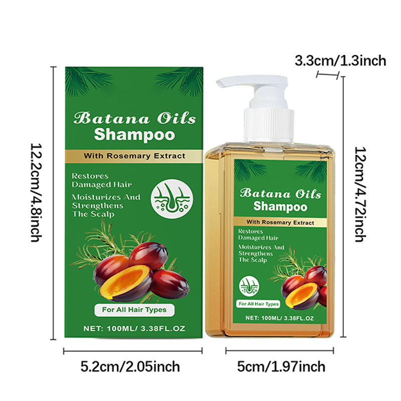 🏆Buy 3 Get 2 Free ✨👧Batana Oil Shampoo with Rosemary Extract🌸