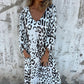 💕V-Neck Printed Flowy Dress with Pockets