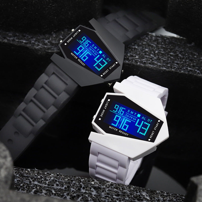 💥50% off grand sale⌚Creative luminous aeroplane shape LED watch🔥