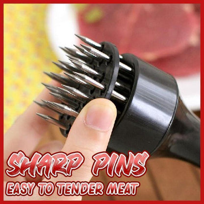 🔥Stainless Steel Meat Tenderizer Needle 21 Pin Steak BBQ Kitchen Cooking Tool