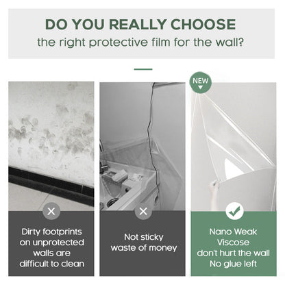 🔥While Supplies Last 40% OFF!🎉 Transparent Electrostatic Wall Protection Film
