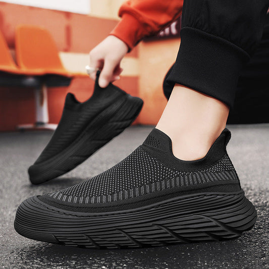 Breathable Mesh Multifunctional Thick Sole Casual Sports Shoes