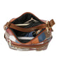 👜New Fashion PU Soft Leather Color Matching Shoulder Bag