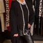 💝2025 NEW SALES - 50% OFF🔥Sequin Patchwork Top With Irregular Hem