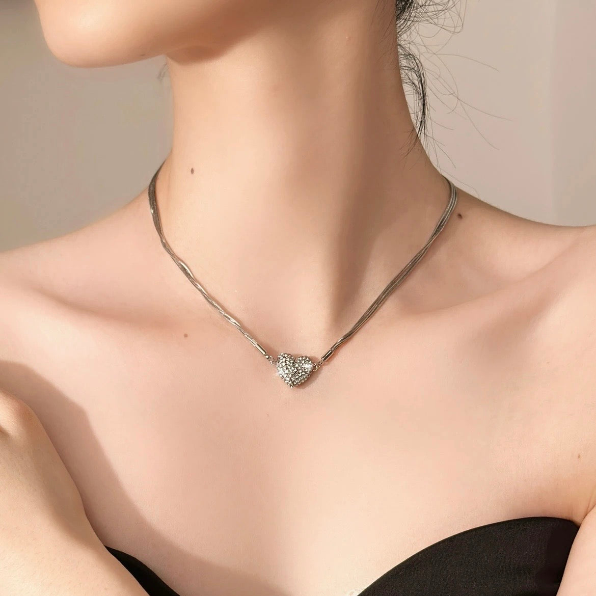 🔥Magnetic Love Patchwork Necklace