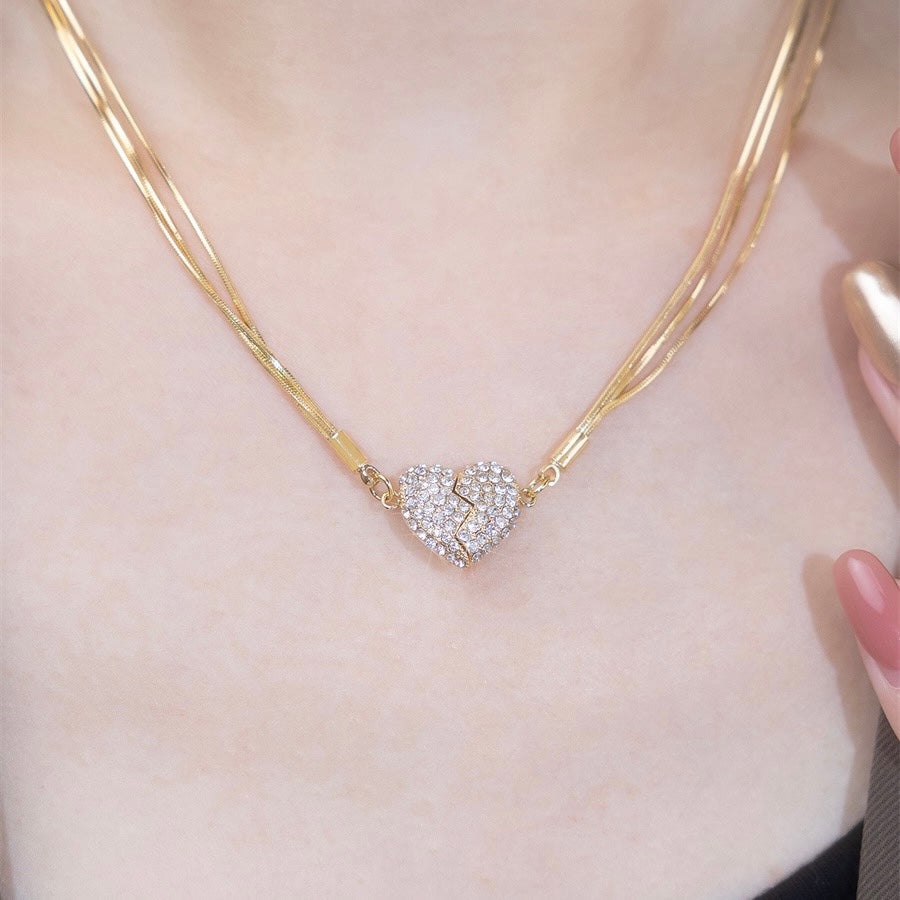 🔥Magnetic Love Patchwork Necklace