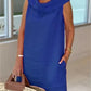 SUMMER RUFFLE COLLAR DRESS
