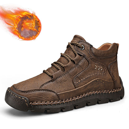 🔥LIMITED SALE 50% OFF🔥Handcrafted Men's Leather Shoes - Relieve Foot Pain