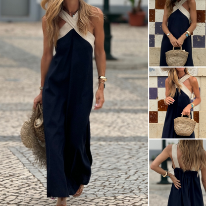 🌸Summer Specials🌸 Women's Halter Neck Sleeveless Maxi Dress