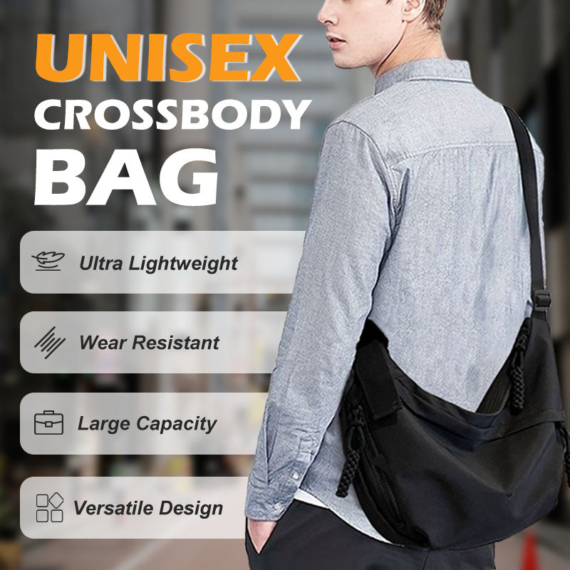 🔥Hot Sale Offers 60% Off💥Unisex Large Capacity Nylon Crossbody Bag