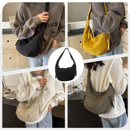🔥Hot Sale Offers 60% Off💥Unisex Large Capacity Nylon Crossbody Bag