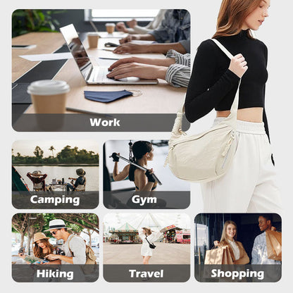 🔥Hot Sale Offers 60% Off💥Unisex Large Capacity Nylon Crossbody Bag