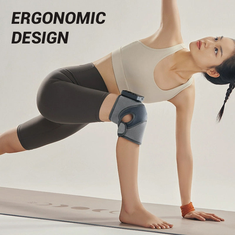 🔥 50% OFF! 🦵 ELECTRONIC KNEE PADS - 3 Heat Levels & Vibration Massage, Rechargeable Battery with Adjustable Strap, Perfect for Pain Relief and Sports Recovery 🌟🧴