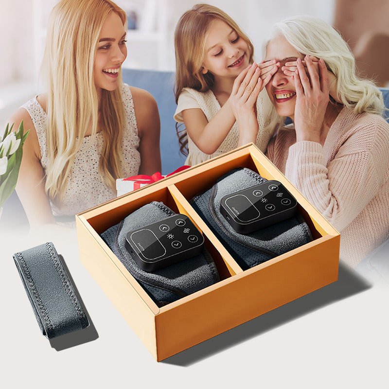 🔥 50% OFF! 🦵 ELECTRONIC KNEE PADS - 3 Heat Levels & Vibration Massage, Rechargeable Battery with Adjustable Strap, Perfect for Pain Relief and Sports Recovery 🌟🧴