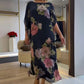 Women's Elegant Floral Dress