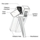 🎉Limited Time Offer💥Slant Flame Inflatable tobacco Pipe Dual Purpose Lighter