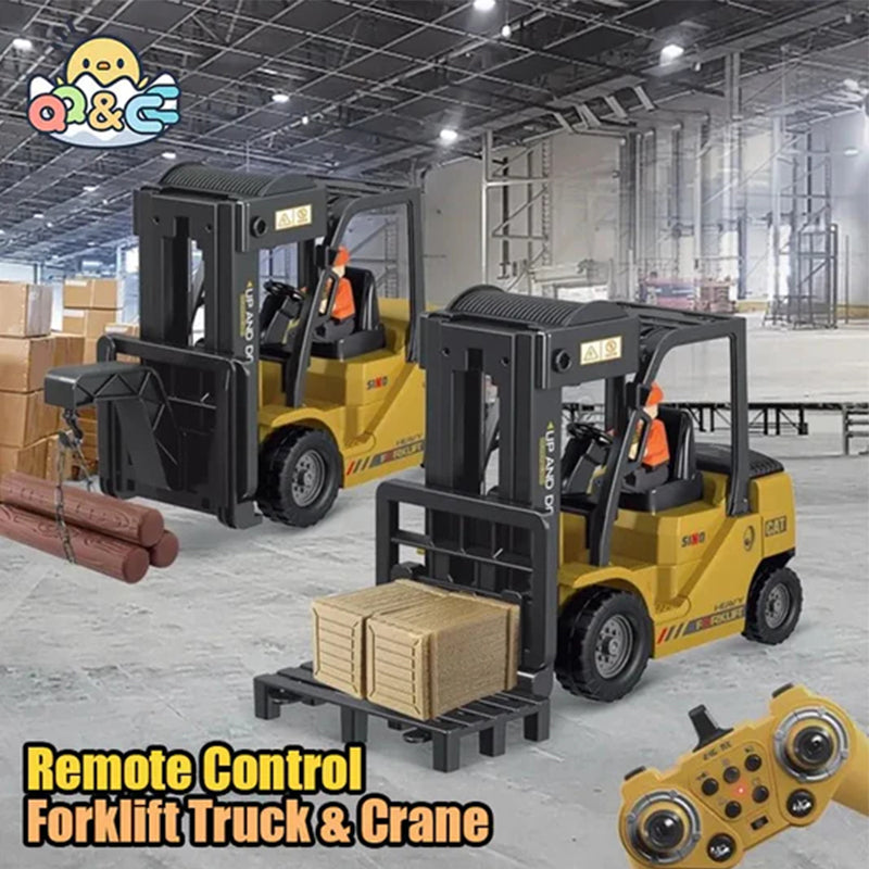 🔥Limited Time 40% Off 🔥RC Forklift with Lights Music Spray⏰Free shipping