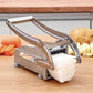 🔪 50% Off! 🥒 Potato and Cucumber Slicer – Stainless Steel – 4 Suction Cups & Professional-Grade Blades – Designed for the Kitchen
