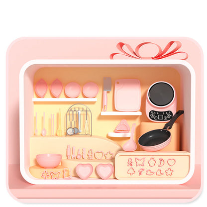 💖💖💖Children's Real Cooking Mini Kitchen Toys - 22 PCS Set