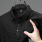 🔥Buy 2 GET 1🔥👕Men’s Textured Short-Sleeve Shirt🌬️ Comfortable and Breathable, Stylish Texture, Perfect for Business and Casual Wear!