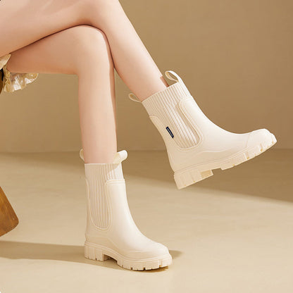 💖LIMITED DAYS SALE 50% OFF💖Waterproof Non-Slip Thick Sole Mid-Calf Boots