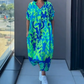 🎁New arrival 55% OFF💥Women's Printed V - Neck Casual Elegant Dress