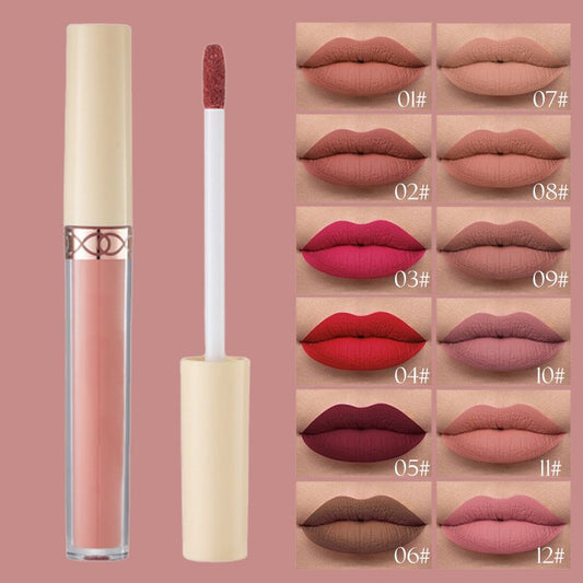 💃Buy One Get One Free💃12 Colors Velvet Matte Liquid Lipstick