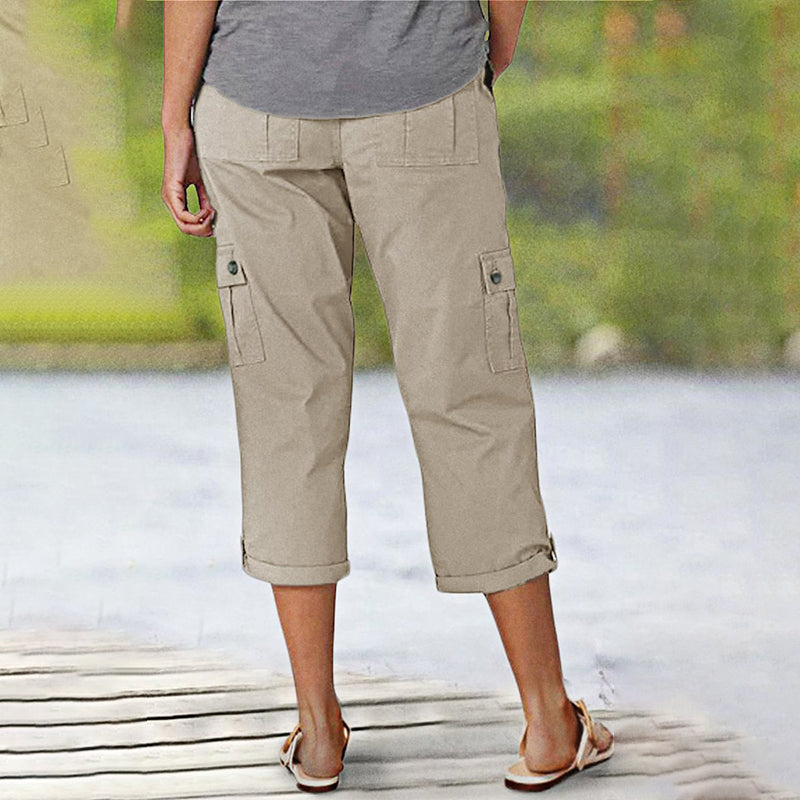🔥 Hot Sale 🔥Women's High Elasticity Multi-pocket Casual Shorts