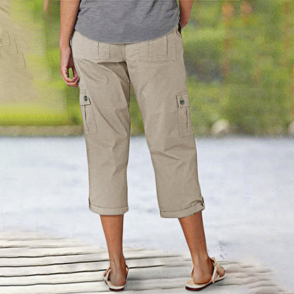 🔥 Hot Sale 🔥Women's High Elasticity Multi-pocket Casual Shorts