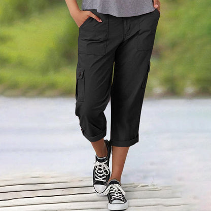 🔥 Hot Sale 🔥Women's High Elasticity Multi-pocket Casual Shorts
