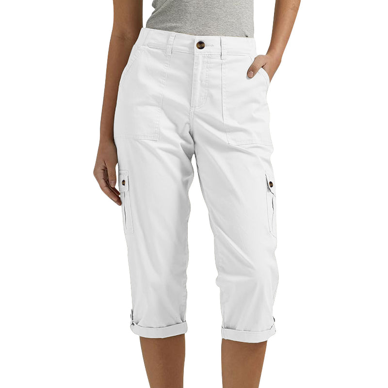 🔥 Hot Sale 🔥Women's High Elasticity Multi-pocket Casual Shorts