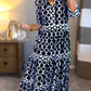 🎉Spring Specials Sale 50% OFF🌸Women’s Geometric Print V-Neck Maxi Dress