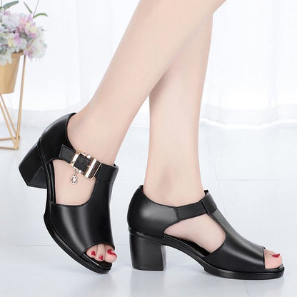 🎉Hot Sale 49% OFF🎉Women's All-match Chunky Heel Casual Sandals