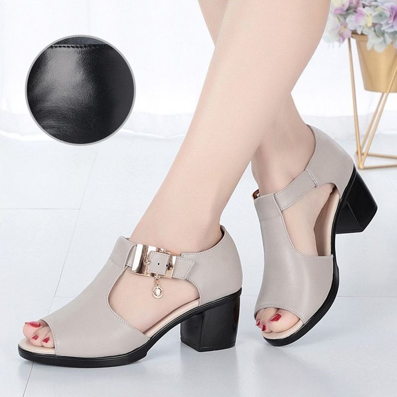 🎉Hot Sale 49% OFF🎉Women's All-match Chunky Heel Casual Sandals