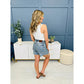 💖Limited time sale 49% OFF🩳High Rise Frayed Hem Cut Off Jean Shorts