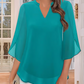 💖Limited Time Sale 48% OFF💖V-neck chiffon shirt