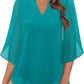 💖Limited Time Sale 48% OFF💖V-neck chiffon shirt