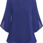 💖Limited Time Sale 48% OFF💖V-neck chiffon shirt