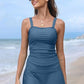 🔥Hot Sale 49% OFF💝✨Women Vintage Tummy Control Two Piece Tankini Swimsuits