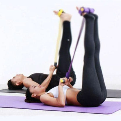 ✨2025 Hot Sale-Buy 2 Get 1 Free!!!🔥32 Fitness Resistance Bands-4 Tube Pedal Ankle Puller